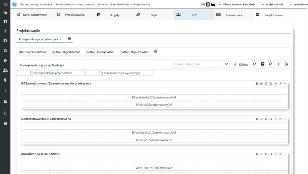 Kreator workflow w systemie EOD